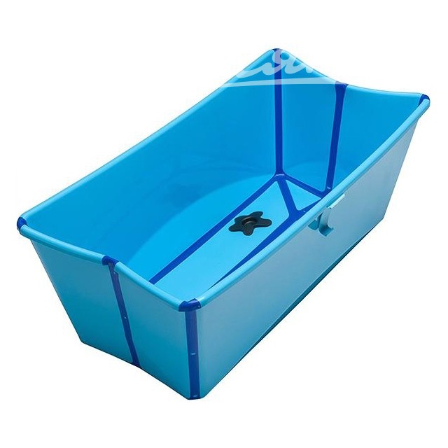 Ванночка складная голубая Flexi Bath