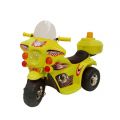 Детский электромотоцикл HL-218 желтый