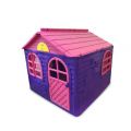 Домик детский №2 Doloni со шторками 025500 фиолетово-розовый