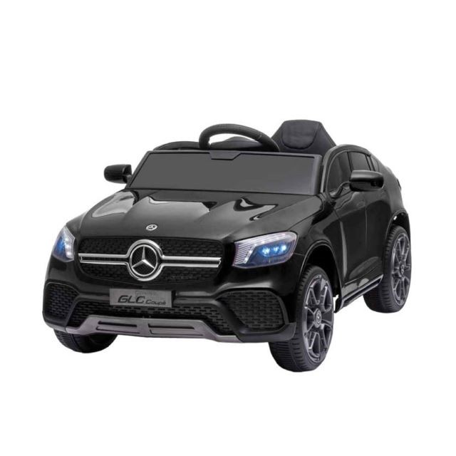 Детский электромобиль Mercedes-Benz GLC K777KK черный глянец
