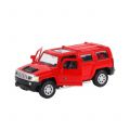 Машинка металлическая Hummer H3 красная Автопанорама