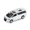 Машинка металлическая Toyota Alphard белый Автопанорама