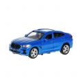 Машинка металлическая BMW X6 синяя 342359 Технопарк