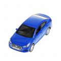 Модель автомобиля Hyundai Solaris синий 299334 / Технопарк